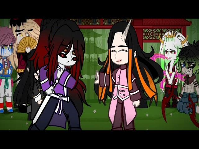 {Nezuko стала высшей луной}_{demonslayer}_{!Au!}_{part 2}