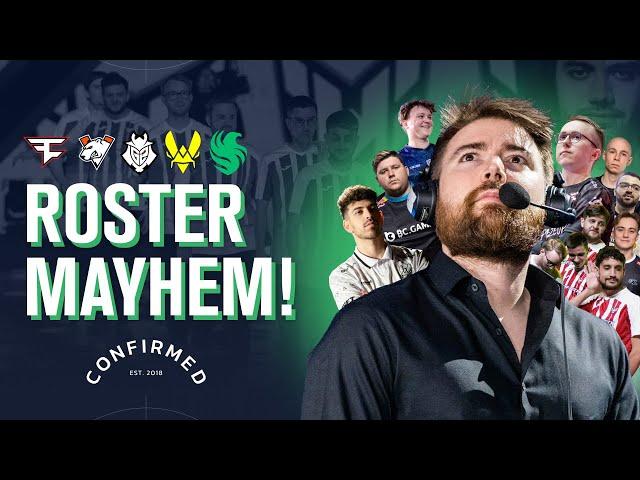 ROSTERMANIA: new Falcons, Vitality ropz, FaZe EliGE, VP, HeavyG2D, BetBoombI4 | HLTV Confirmed S7E10