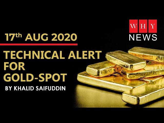 Technical Call for Gold Spot 17 Aug 2020 by Khalid Saifuddin