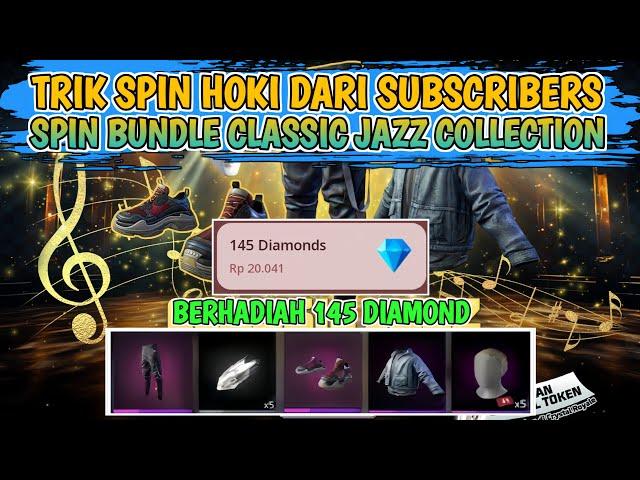 TRIK SPIN BUNDLE CLASSIC JAZZ COLLECTION || TRIK SPIN DARI SUBSCRIBERS BERHADIAH 145 DIAMOND