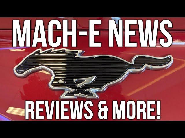 Mustang Mach-E News // Reviews, EV SUV of the Year, and more!