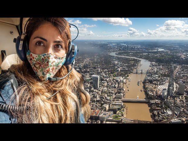 Epic Helicopter Tour over LONDON CITY!