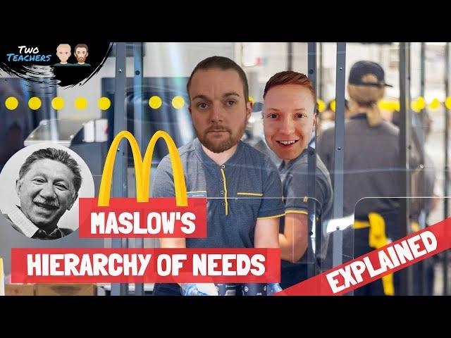 Maslow's Hierarchy of Needs Explained | McDonald's Example | Motivation Theory