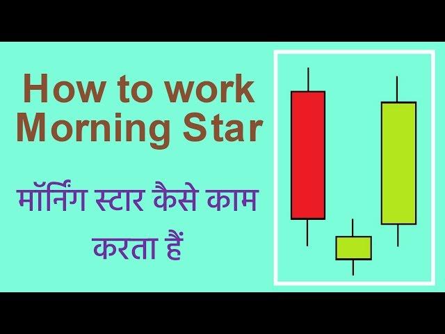 How to use Morning Star Candlestick Pattern in hindi. Technical Analysis in Hindi