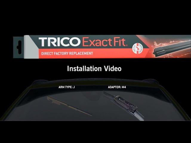 Trico Exact Fit Kit Installation Video - Top Claw Wiper Arm