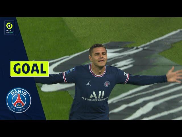 Goal Mauro ICARDI (90' +3 - PSG) PARIS SAINT-GERMAIN - OLYMPIQUE LYONNAIS (2-1) 21/22