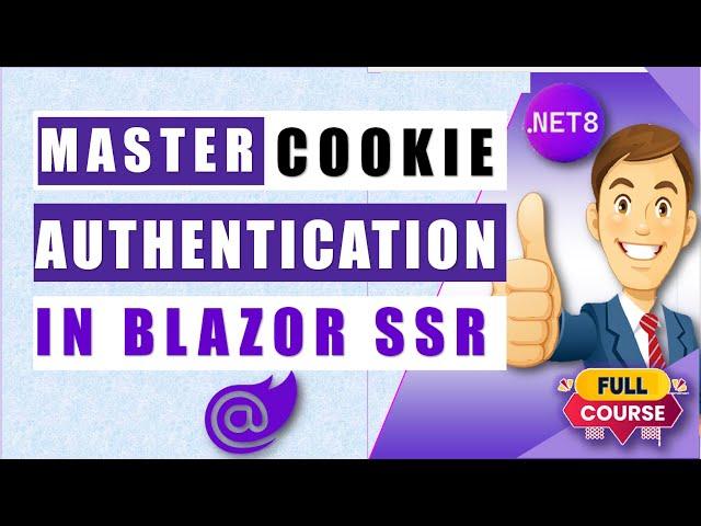 Master .NET Blazor Interactive Server (SSR) Cookie & Role-Based Authentication | Complete Guide 