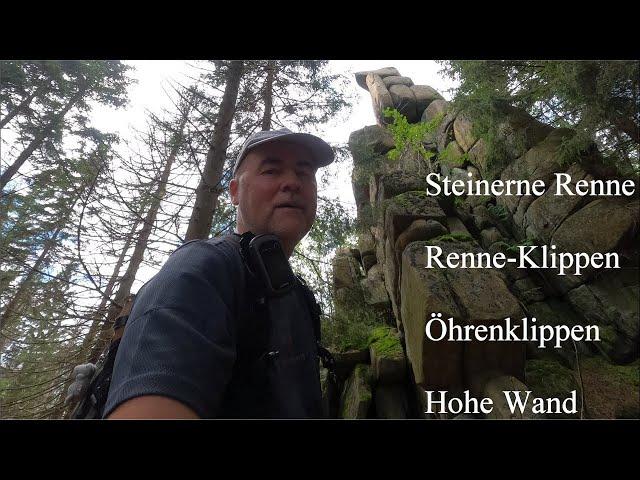 Harz-Wanderung über Steinerne Renne zu den Öhrenklippen und Hohe Wand