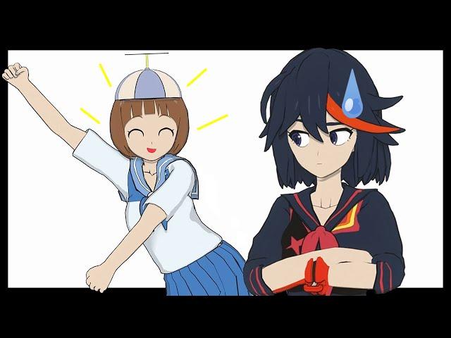 Ryuko and Mako's Dance!
