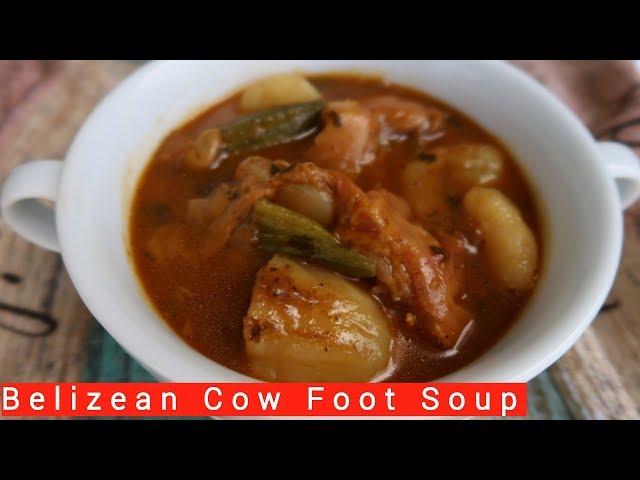 How To Make Belizean Cow Foot Soup