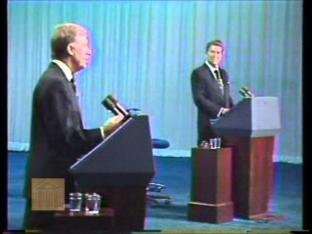 Reagan-Carter Oct. 28, 1980 Debate - "There You Go Again"