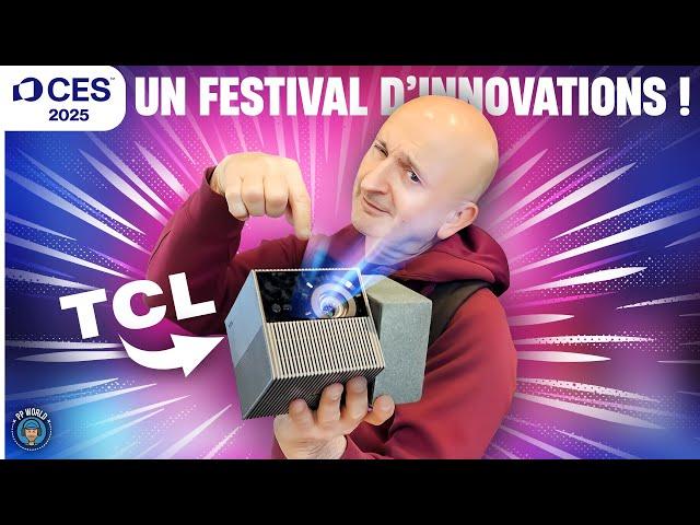 CES : TCL, Un FESTIVAL D'INNOVATIONS ! (MiniLED, Projecteurs...et OLED FINALISÉ)