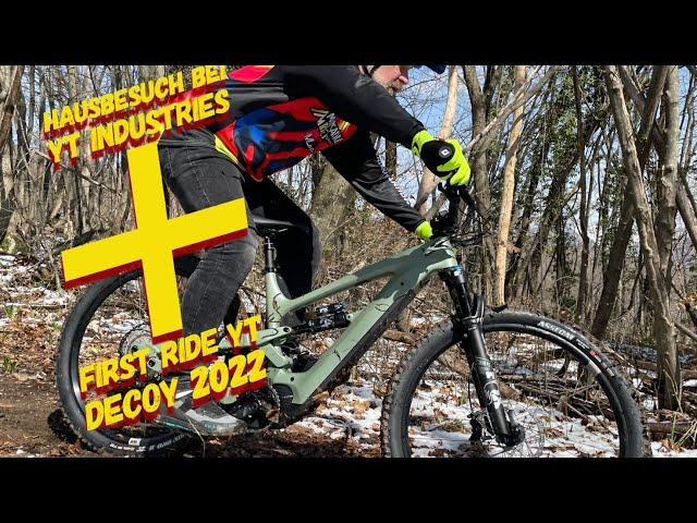 Hausbesuch bei YT in Forchheim plus First Ride 2022er YT Decoy Core 3 MX