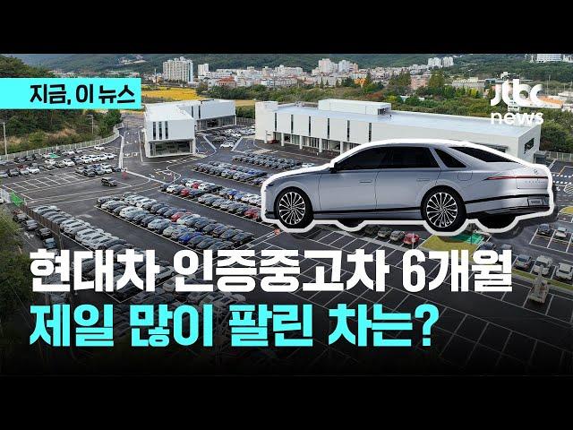 '비싸다' 말 많던 현대차 인증중고차 판매 1위 차량은 뭐?｜지금 이 뉴스