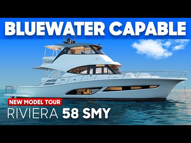 The Ultimate Liveaboard Sport Motor Yacht? Riviera 58 SMY Yacht Tour & Review