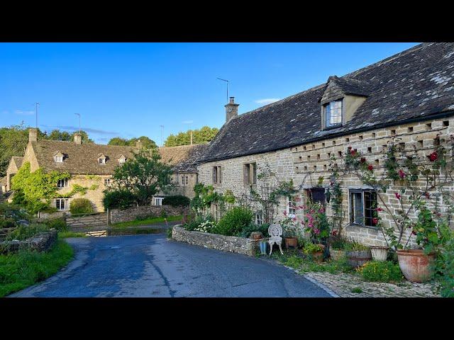 COTSWOLDS Village Early Morning Walk || A Village with Unique COTSWOLDS Charm