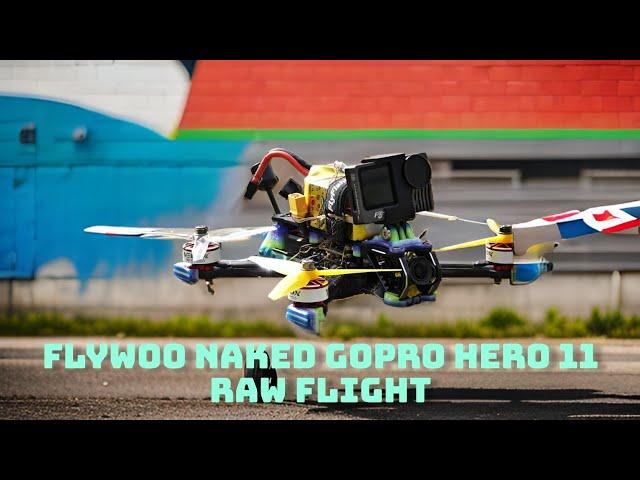 Flyfish  RC Volador VX5 - Naked Flywoo Gopro Hero 11 black , Raw Flight ️ Footage.