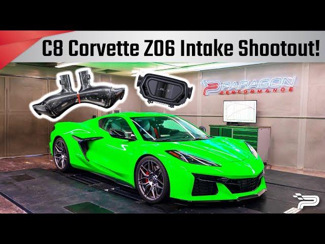 C8 Corvette Z06 Intake Dyno Shootout: Eventuri vs JLT