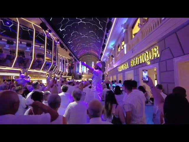 White Party On MSC Virtuosa