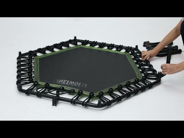 ONETWOFIT 45" Rebounder Trampoline  Install Video OT059501