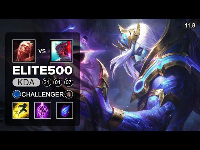 Elite500 Vladimir Mid vs Yone  - EUW Challenger Patch 11.8