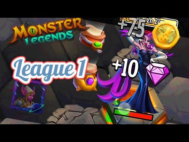 Bounty Hunt League 1 and 2 (Monster Legends)