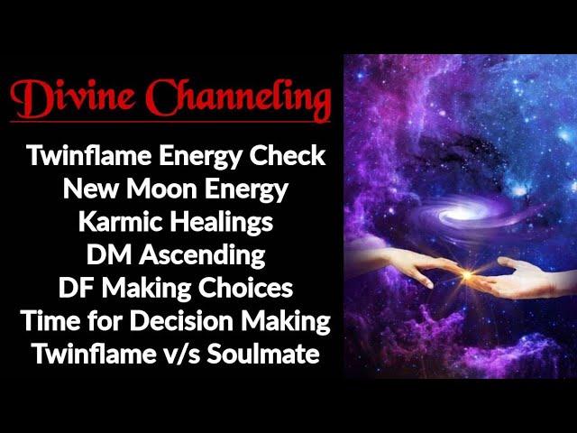 Twinflame Energy Check  Diwali New Moon Divine Channeling  Tarot Card Reading