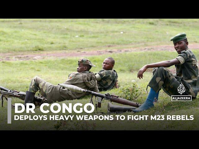 The battle for Goma: DR Congo deploys heavy weapons to fight m23 rebels