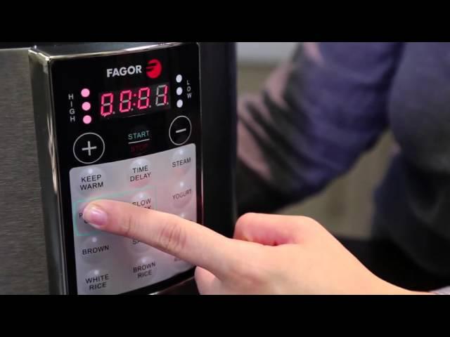 How To Use the Fagor LUX™ Electric Multi-Cooker