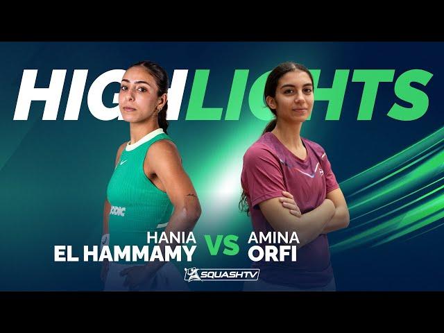  El Hammamy v Orfi  | Singapore Squash Open 2024 | FINALS HIGHLIGHTS