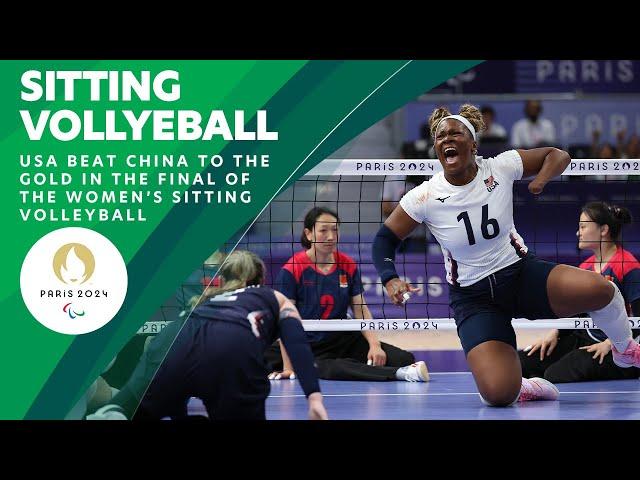 USA Win Women's Sitting Volleyball Gold Medal Match! 