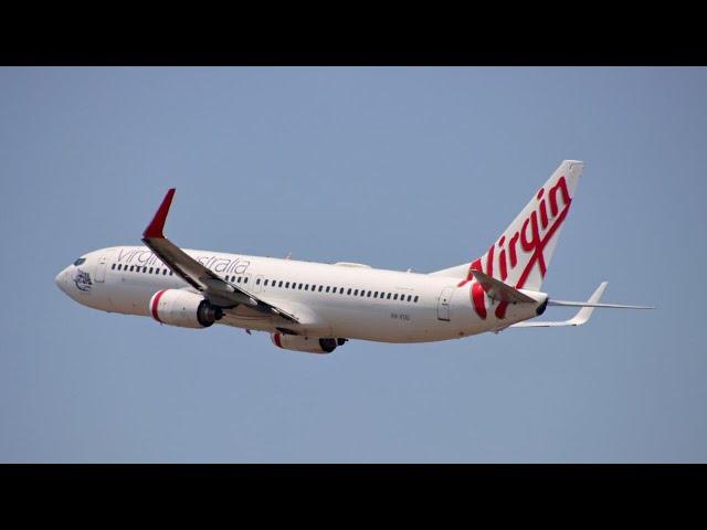 Virgin Australia plane catches fire after take off