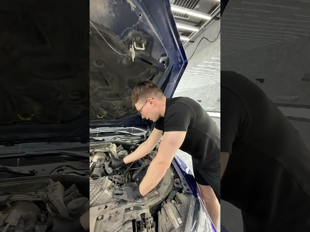 Engine Wash with Disassembly #cardetailing #enginecleaning #detailingtips