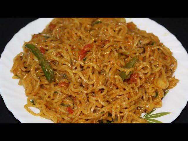 ಆಹಾ ಈ maggi ಒಂದ್ಸಲಾ ಮಾಡಿ ನೋಡ್ರೀ spicy maggi masala-chinese maggi recipe-streets style maggi masala