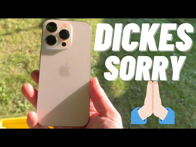 OK, ich habe einen Fehler gemacht - iPhone 16 Pro Review