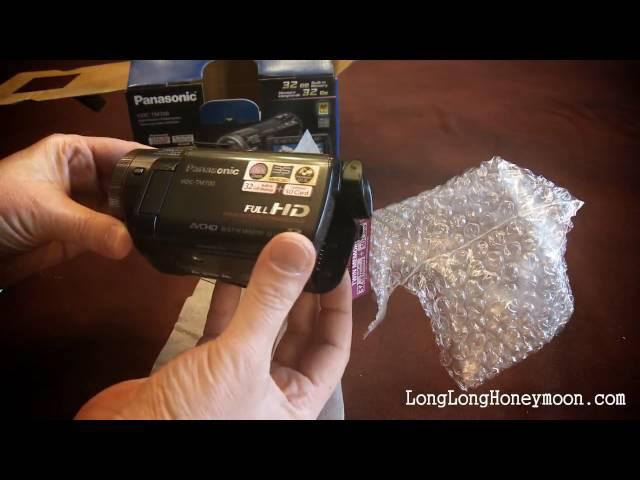 Unboxing a New Panasonic HDC-TM700 (like TM900, X900MK, & X920)!