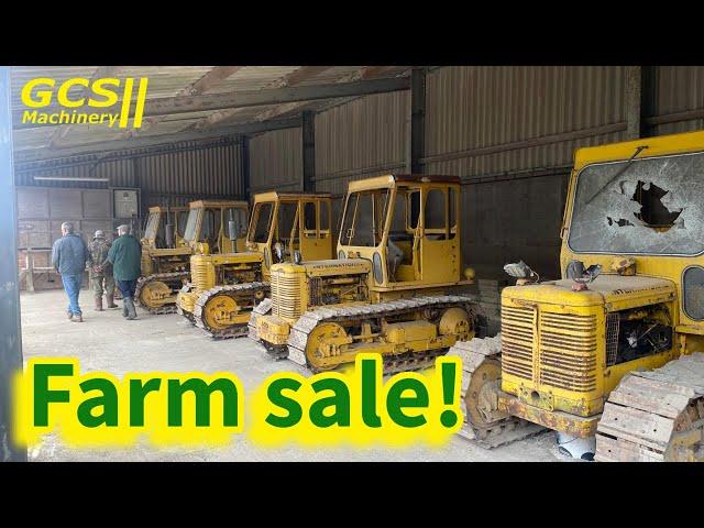 Classic machinery goes under the hammer at farm auction