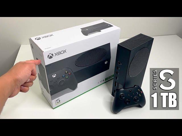 NEW Xbox Series S 1TB Carbon Black | Unboxing, Setup & Review