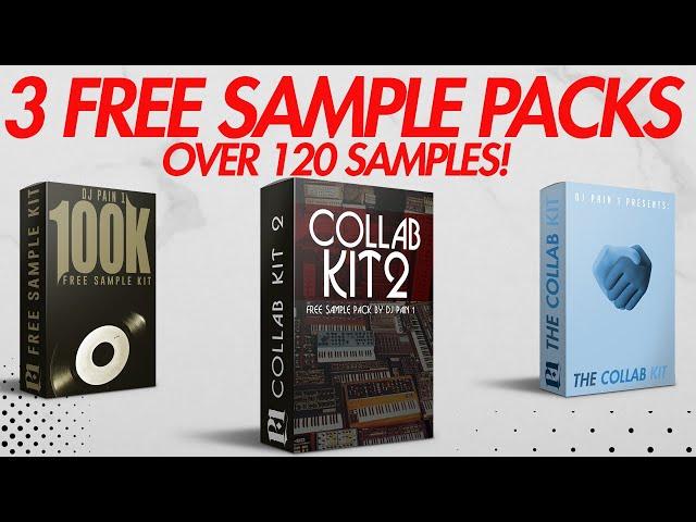 3 Free Sample Packs -- Free Sample Pack 2023