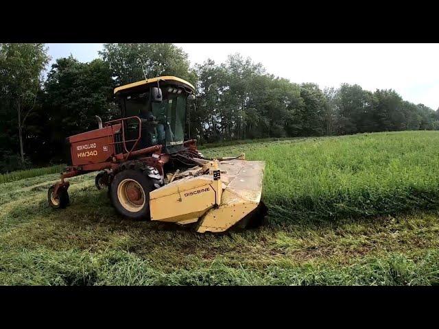 Mowing Alfalfa