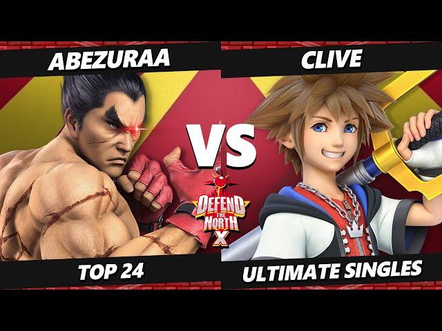 DtN X - abezuraa (Kazuya) Vs. Clive (Sora) Smash Ultimate - SSBU