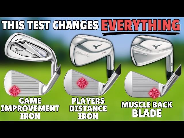 The TRUTH About Forgiveness! Game Improvement vs Blade vs Players Distance SLOW SWING SPEED!