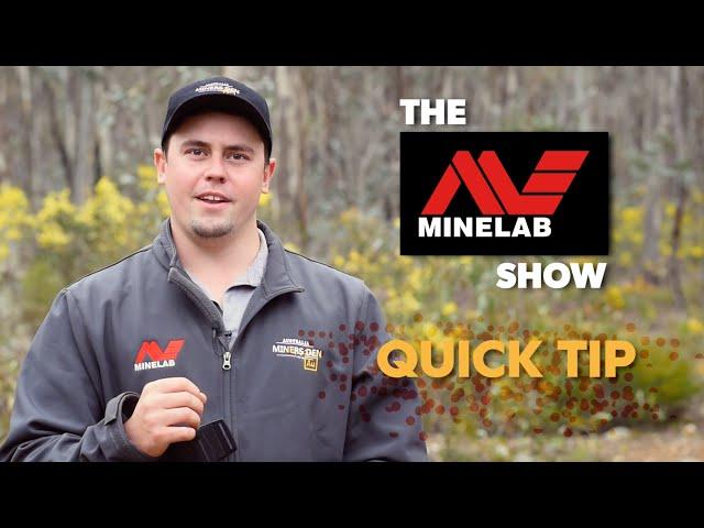 How to use a Minelab EQUINOX Metal Detector - The Horse Shoe Button