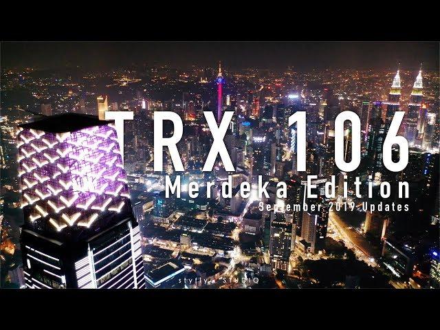 TRX 106 COLOURFUL CROWN REVEAL MERDEKA EDITION