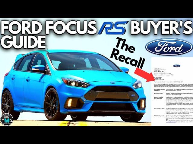 Ford Focus RS  Buyers guide (MK3) 2016-2018. Avoid buying a broken Focus RS  (2.3T)