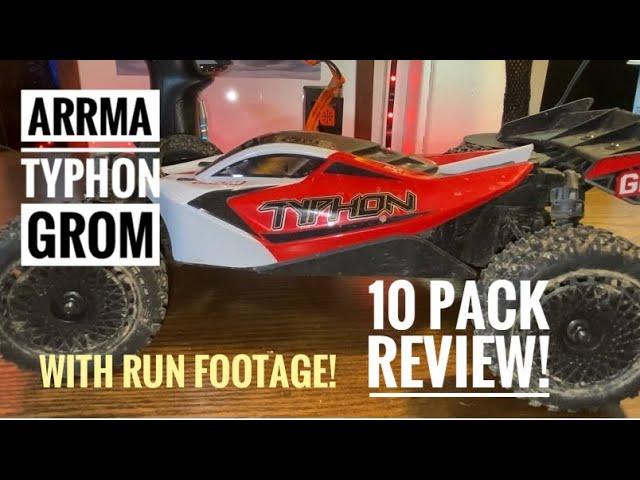 Arrma Typhon Grom review- after 10 packs!