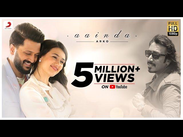 Aainda - Official Video | Arko | Riteish Deshmukh | Madalina Bellariu | Latest Hit Song 2017