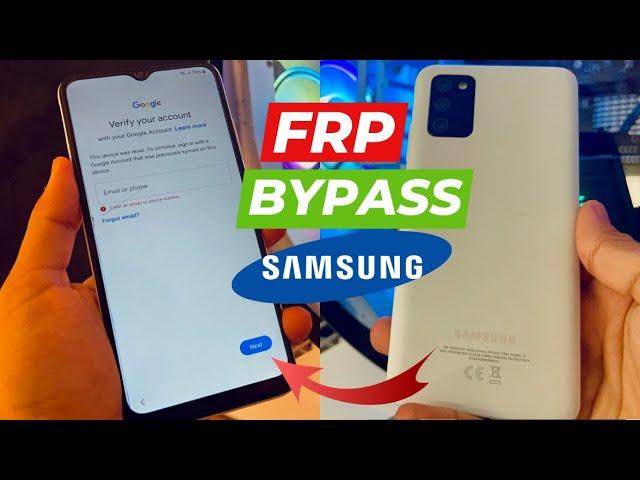 Samsung A03s Frp Bypass Android 12-13 Without PC