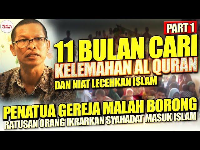 MENGEJUTKAN‼️ PENATUA GEREJA MENTAWAI CARI KESALAHAN QURAN & NIAT LECEHKAN MALAH JADI MUALAF | PART1