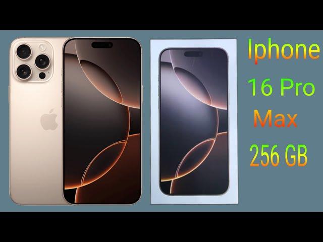 iPhone 16 Pro Max 256GB Unboxing, iPhone 16 Pro Max video test, iPhone 16 Pro Max setup